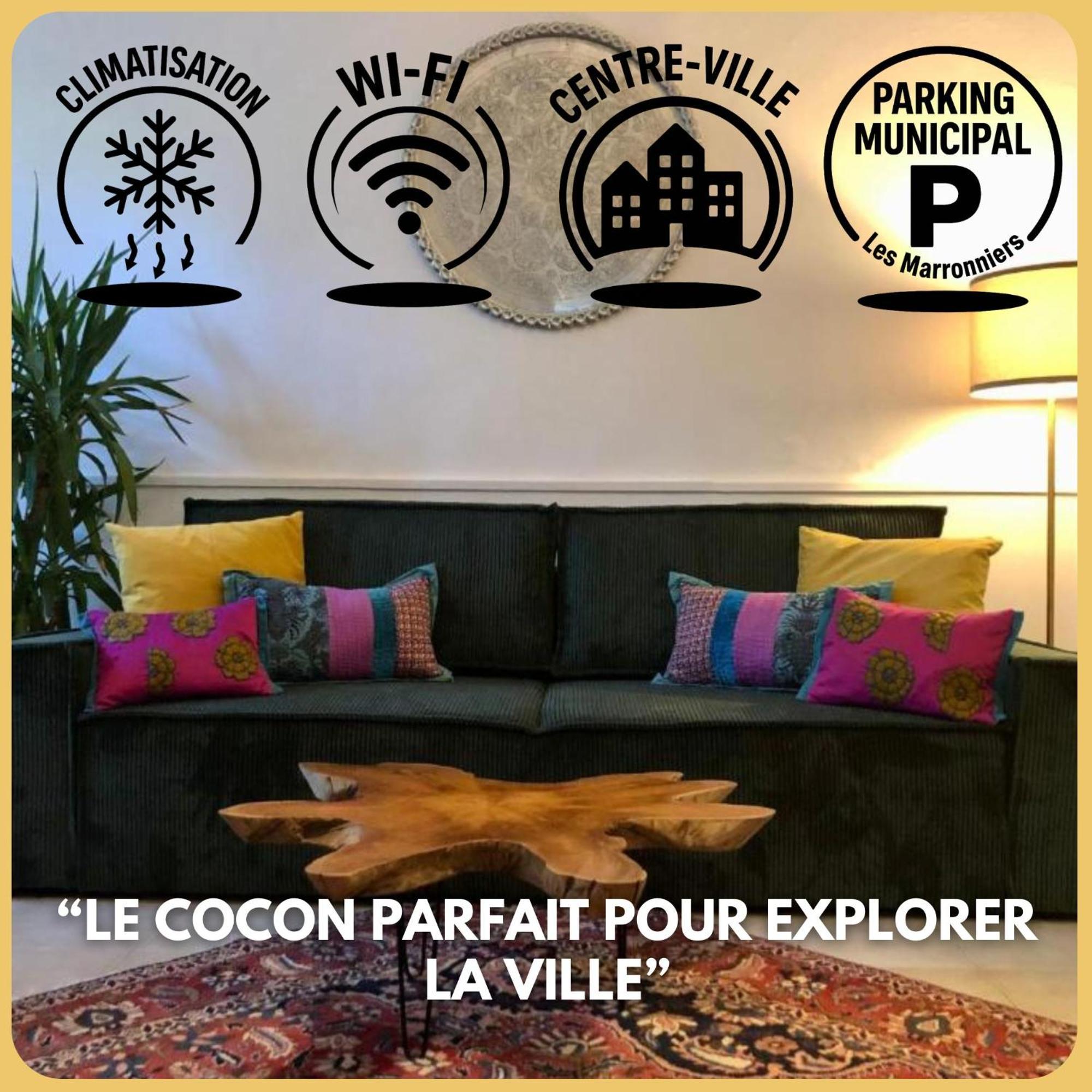 Ulysse, Appartement Spacieux Au Centre Historique D'Uzes En Rez-De-Chaussee Avec Exterieur, Proche Parking Des Marroniers Exteriér fotografie